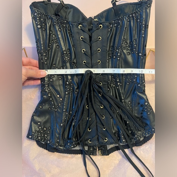 💯Auth BNIB Agent Provocateur Soiree Daniellah Leather Corset! - Picture 10 of 10